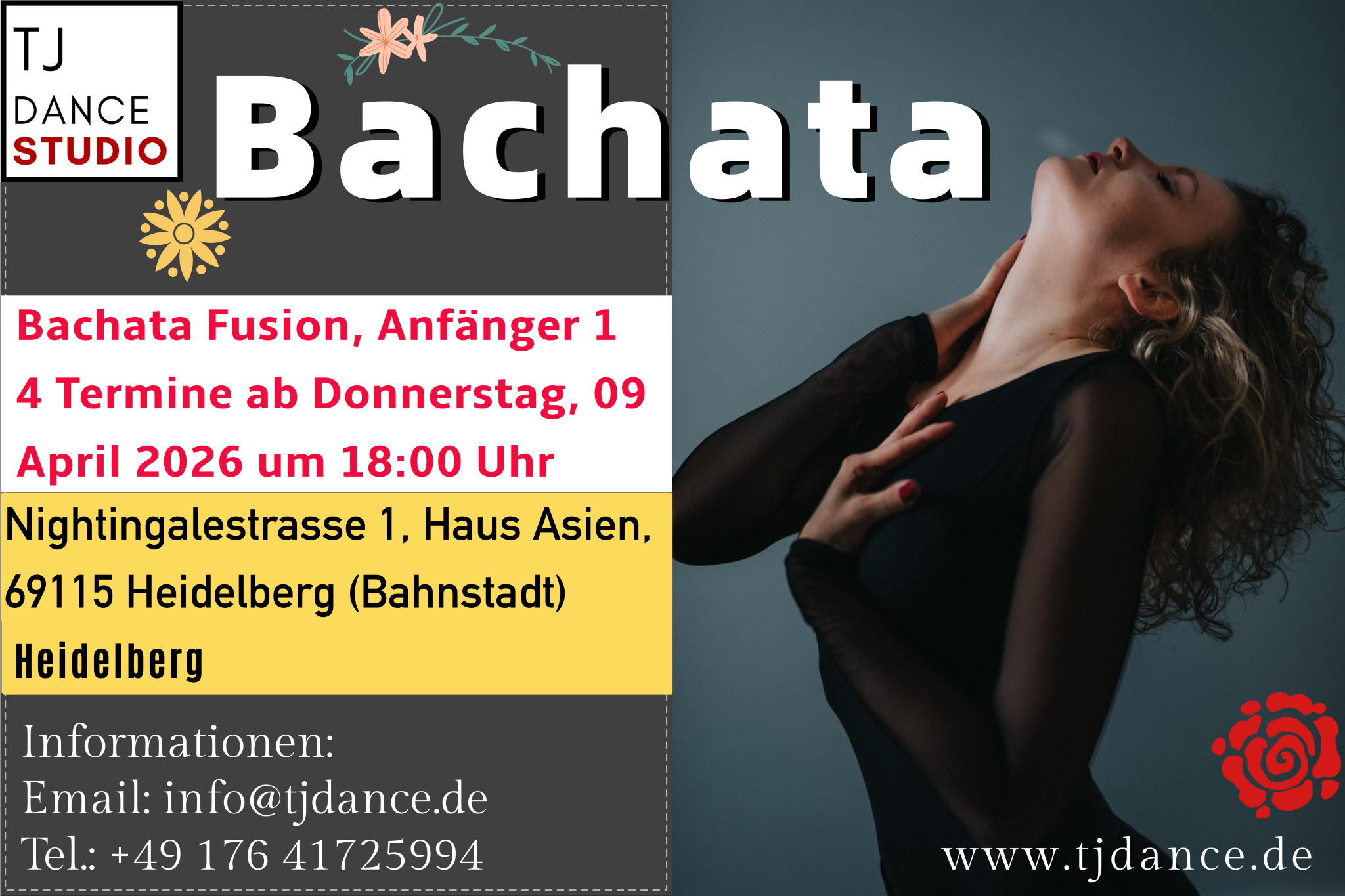 Hochzeitstanz, Hochzeitsvorbereitung, Tanzkurse, Brautpaar, Hochzeitsvorbereitungstanzkurse, Tanzschule heidelberg, Choreografie, Hochzeitsfeier, Hochzeitstanzkurs-Anbieter, bachata tanzen lernen, Salsa, Bachata, Tanzlehrer, Brautwalzer, Tanzschritte, Romantischer Hochzeitstanz, Tanzunterricht, Tanzen lernen, Bachata sensual, Hochzeitsvorbereitungstipps, Paartanzkurse, Tanzschule, salsa rueda, Tanzstunden, Paartanz, Tanzpartner, Anfängerkurse, Fortgeschrittenenkurse, Lateinamerikanische Tänze, Standardtänze, Gesellschaftstanz, Privatstunden, tanzen lernen, Tanzgemeinschaft, Tanzschule in Heidelberg, Tanzschule in Mannheim, Tanzschule in Schwetzingen, Tanzschule in Wieblingen, Tanzschule in Schriesheim, Tanzschule in Sandhausen, Tanzschule in Brühl, Tanzschule in Ketsch, Tanzschule in Oftersheim, Tanzschule in Ladenburg, Tanzschule in Walldorf, Tanzschule in Walldorf, Tanzschule in Eppelheim, Tanzschule in Dossemheim, Tanzschule in rohrbach, Tanzschule in Kircheim, Tanzschule in Leimen, Tanzschule in Weinheim, Tanzschule in ST.Leon, Tanzschule in Walldorf, Tanzschule in Boxberg, Tanzschule in Weststadt Heidelberg, Tanzschule in Bergheim, Tanzschule in Plankstadt, Tanzschule in Neuenheim, Tanzschule in Handschuhsheim